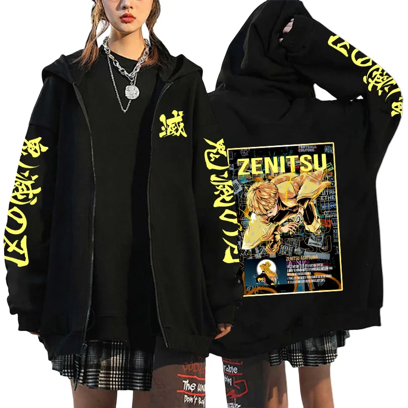Autumn-Winter-Demon-Slayer-Printing-Jackets-Mens-Womens-Casual-Streetwear-Warm-Outerwear-Anime-Clothing-Harajuku-Zip-3